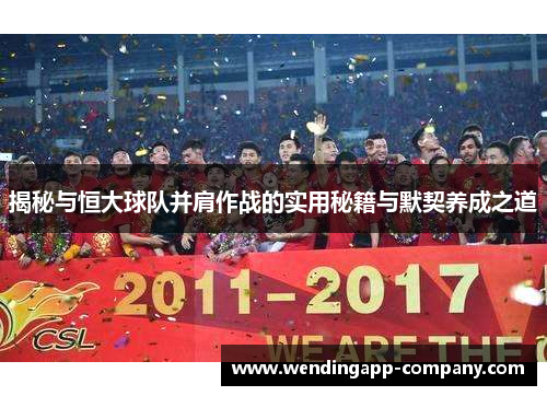 揭秘与恒大球队并肩作战的实用秘籍与默契养成之道