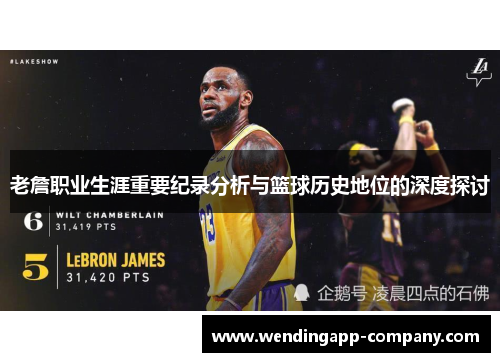 老詹职业生涯重要纪录分析与篮球历史地位的深度探讨 老詹职业生涯重要纪录分析与篮球历史地位的深度探讨