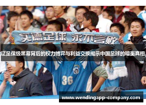 辽足保级黑幕背后的权力博弈与利益交换揭示中国足球的暗面真相